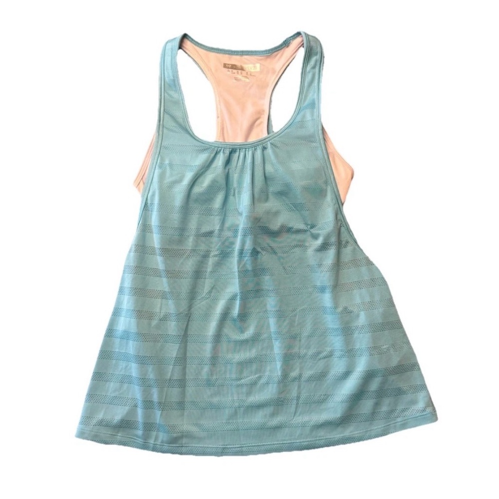 Teal and White / Racerback Workout Top / Forever 21 / Never Worn / Size XS